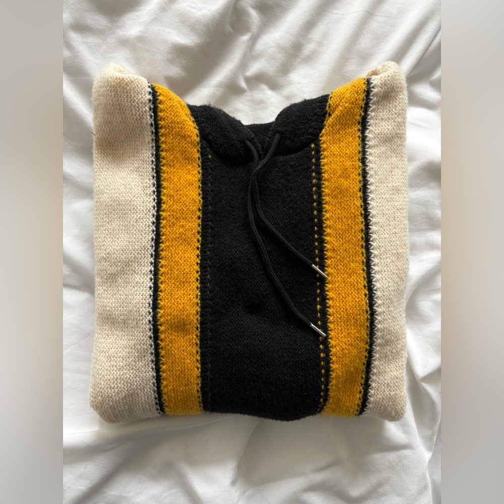 Classic Ragg Wool Striped Hoodie